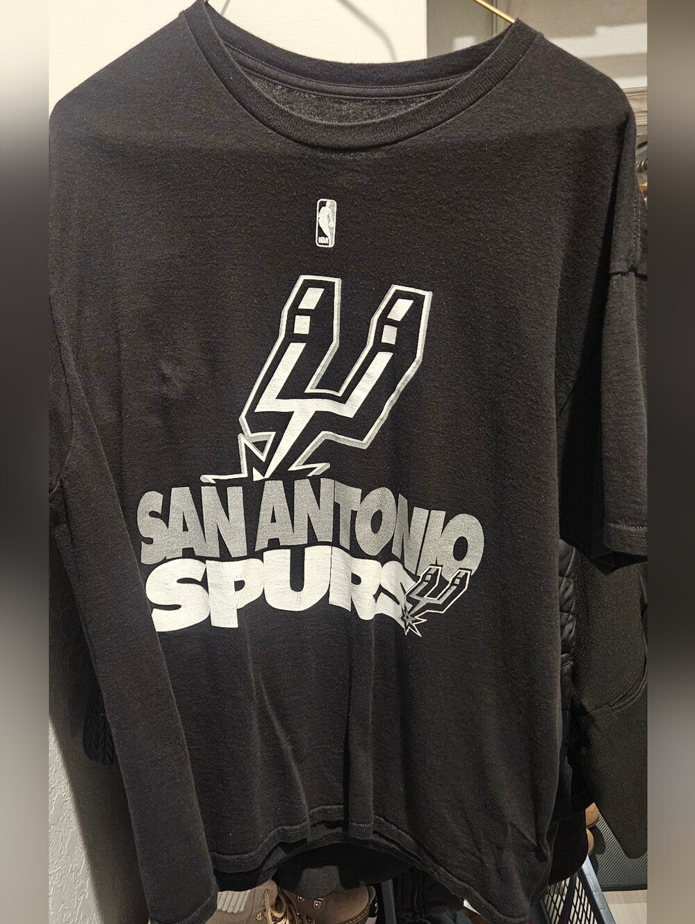 NBA Exclusive Collection Black and White Tee
